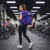 SEYATULLH 45L Military Tactical Backpack for Men & Women Bug Out Bag Assault pack Molle Daypack Hiking Trekking Rucksack(45L purple)