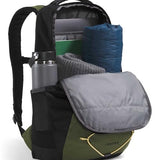 The North Face Jester Everyday Laptop Backpack - Commuter Daypack, Water Repellent, Laptop Sleeve, Woodland Green/TNF Black/Honeyed Sand, One Size