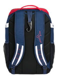 Mizuno Unisex Organizer 26 Baseball/Softball Backpack, Navy-Red