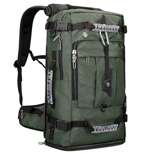 WITZMAN Travel Backpack for Men Duffle Luggage Bag with USB Charging Port