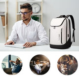 BANGE Business Smart Backpack Waterproof fit 15.6 Inch Laptop Backpack with USB Charging Port,Travel Durable Backpack