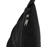 Securtex® Anti-Theft Daytripper Sling - 7x12" Travel Safe Crossbody Bag w/Locking Zippers, Slash-Resistance