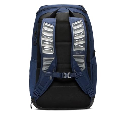 Nike, Unisex, Varsity Elite Backpack (32L), Midnight Navy/Black/Iron Grey, One Size