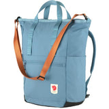 Fjällräven High Coast Totepack - Water-Resistant Fabric, Convertible Carry, Lightweight Design - Travel, Dawn Blue
