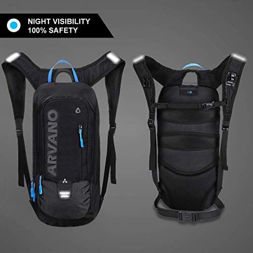 Arvano Bike Backpack Small Mountain Biking Backpack Lightweight 6l Daypack for MTB Cycling, Hiking, Skiing, Snow Bicycle for Men, Women