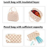 Bluboon School Backpack Teens Girls Boys Kids School Book Bags with Lunch Box Pencil Bag