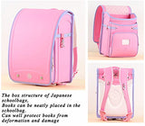 ransel randoseru backpack japanese automatic school bags Senior waterproof PU leather
