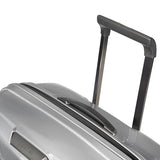 Samsonite Proxis Medium Hardside Luggage with Dual Spinner Wheels - Innovative Roxkin™ Lightweight Shell With Ultimate Durability- Includes TSA Lock, Ergonomic Telescoping Handle - Silver