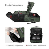 WITZMAN Travel Backpack for Men Duffle Luggage Bag with USB Charging Port