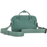 Fjällräven Kanken Crossbody - Water-Resistant Fabric, Compact Storage, Adjustable Strap - Travel, Frost Green, One Size