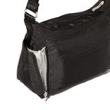 Baggallini Crosstown Hobo Crossbody for Women - 9"x7.8" Travel Crossbody Bag with RFID Wallet and Water Bottle Holder