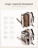 LOVEVOOK 40L Travel Backpack for Women & Men,Airline Approved Carry On Backpack with 3 Packing Cubes,TSA Waterproof Personal Item Bag,Weekender Overnight Essentials Backpacks fits 18" Laptop