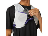 ASICS Unisex BACKPACK 8L Accessories, OS, GLACIER GREY/EGGPLANT
