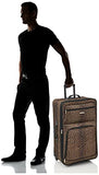 Rockland Jungle Softside Upright Luggage Set, Leopard, 4-Piece Set (14/19/24/28)