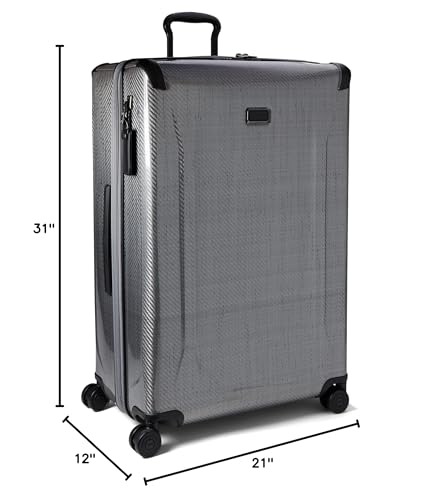 TUMI - Tegra-Lite 4 Wheel Luggage - Highly Durable Suitcase, Flexible Shell, Sleek and Lightweight Men's and Women's Expandable Rolling Bag - Extended Trip, T-Graphite