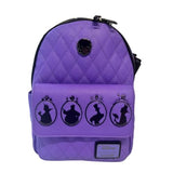 Loungefly Exclusive Disney Villains Silhouette Mini Backpack