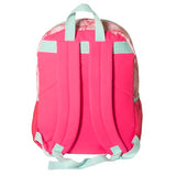 AI ACCESSORY INNOVATIONS Barbie 4 Piece Backpack Set, Sparkle & Shine with this Magic Flip Sequin School Bag for Girls with Zip Front Pocket, Pink