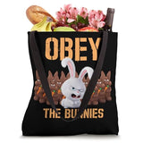 Secret life of Pets 2: Easter Snowball Obey The Bunnies Tote Bag