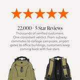 SWISSGEAR 1900 ScanSmart Laptop Backpack, Fits Most 17-Inch Laptops, TSA-Friendly Lay-Flat Design, RFID Protection, and Tablet Pocket, Black, 31L, 18.5-Inch