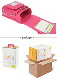 MilWorld randoseru backpack ransel automatic janpanese school bag for kids PU leather waterpoof Pink