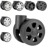 Toofire Wheels for Rimowa Trunk, 2 Pack Replacement Kit for Luggage(64mm-Silver-Round)