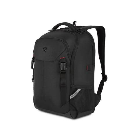 SwissGear Civic Pro Laptop Backpack, Black, 18"x13.25"x7"