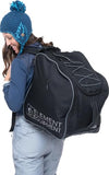 Element Equipment Boot Bag Deluxe Snowboard Ski Backpack Black Ripstop