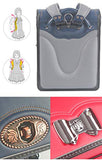 MilWorld randoseru backpack ransel Semi-automatic japanese boys girls school bags for waterpoor PU leather light weight