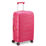 DELSEY Paris Dune Hardside Expandable Luggage with Spinner Wheels, Viva Magenta, Checked-Medium 25 Inch