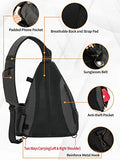 MYQ MOYAQI Disc Golf Bag with 10-12 Capacity, Backpack Retriever Holder and Storage Pockets, Padded Adjustable Strap Back Panel, Lightweight Durable(Grey) (MYQ-A02Y210010-Grey)