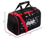 PUMA Evercat Transformation 14" Junior Duffel Bag (Black/Red, One Size)