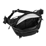 VOTAGOO GEAR X-Pac 7L Sling Bag, Lightweight Crossbody Waist Pack with Fidlock Buckle & YKK Zippers for Commute/Outdoor (Black)