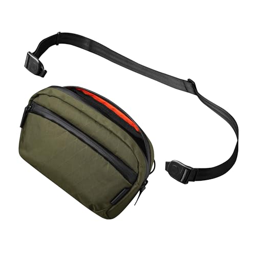 ALPAKA Flight Sling Bag 1L Small Crossbody Sling Bag Green X-Pac VX42
