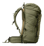 Fjällräven Kajka X-Latt 45 Trekking Backpack - Lightweight Expedition Pack, Adjustable Suspension - Hiking, Backpacking, Green, Medium/Large