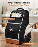 YOREPEK Car Seat Travel Bag for 360 Rotating Convertible Seats