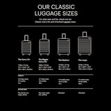 Away Bigger Carry-On Luggage, Lightweight Hardside Large Suitcase with Spinner Wheels, TSA Lock, Airline Approved, Navy Blue