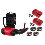 Milwaukee Electric - M18 FUELTRADE Dual Battery Backpack Blower KIT