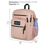 JanSport Laptop Backpack - Computer Bag with 2 Compartments, Ergonomic Shoulder Straps, 15” Laptop Sleeve, Haul Handle - Black