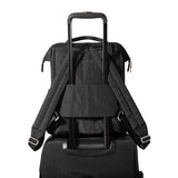 Baggallini City Scape Backpack - 15"x11" Lightweight Work Travel Bag w/Luggage Sleeve & RFID