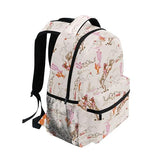 Fisyme Cowgirl Western American Laptop Backpack Bag Bookbag Casual Travel Hiking Computer Notebooks Daypacks