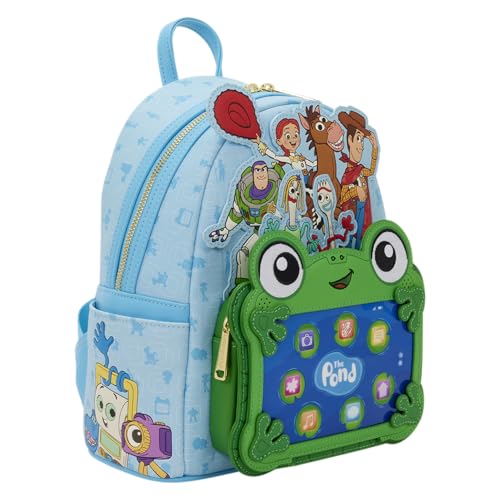 Loungefly Disney: Pixar - Toy Story 5 - to Infinity and Beyond - Embroidered Characters Mini Backpack – Gift for Kids & Adults – Collectible Bags