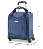 Samsonite Underseat Carry-On Spinner With USB Port, Ocean, One Size