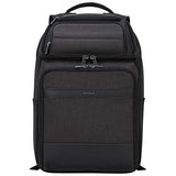 Targus CitySmart EVA Pro Travel Business Commuter and Checkpoint-Friendly Backpack with Protective Sleeve for 15.6-Inch Laptop, Gray (TSB895)
