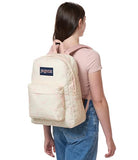 JanSport SuperBreak Plus Backpack with Padded 15-inch Laptop Sleeve and Integrated Bottle Pocket - Spacious and Durable Daypack for Work and Travel - Rows Of Bows
