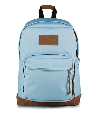 JanSport Right Pack Premium Backpack - Daypack with 15" Laptop Sleeve, Main Compartment, Water Bottle Pocket, Blue Dusk