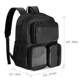 Prokva Ita Bag Pin Display Backpack with Insert, Aesthetic Laptop Backpack