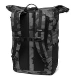 Columbia Unisex Convey II 27L Rolltop Backpack, Black Mod Camo, One Size