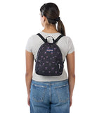 JanSport Half Pint Mini Backpack, 10.2 L - Durable Mini Bag Purse with Adjustable Shoulder Straps, Single Main Compartment, Zippered Stash Pocket, Bad Bows