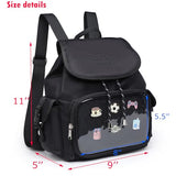 Ita Backpack Pin Display Kawaii Daypack For Women Pin Collectors