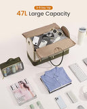 LOVEVOOK Convertible Travel Duffle Bag for Women Men, Garment Bag for Travel, Quilted Overnight Weekender Carry On Duffel Bags for Airplane, Suit Bags for Trip, Business